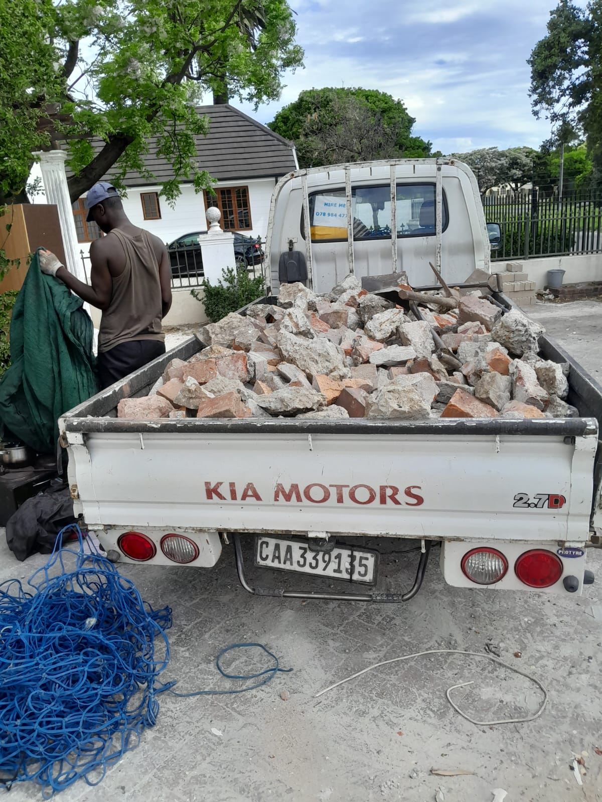 rubble removal cape town